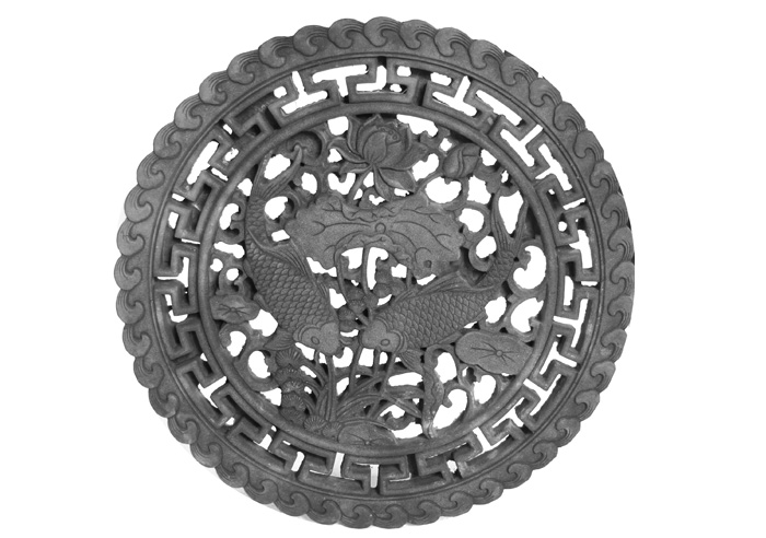 遼陽(yáng)宏巖古建磚瓦廠產(chǎn)品圖片-年年有余